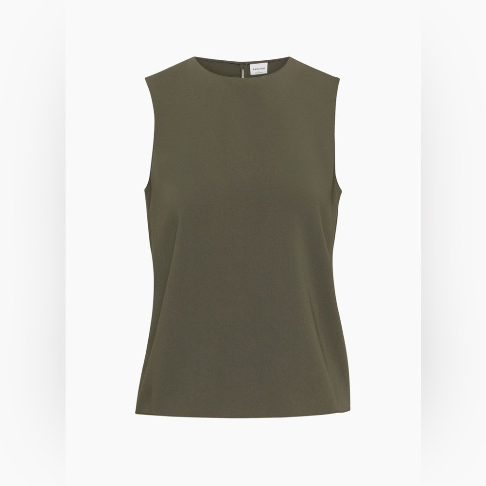 Babaton Olive Shell Top Sz XS Aritzia
